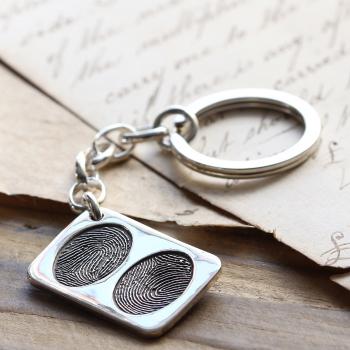 Double FingerPrint Keyring