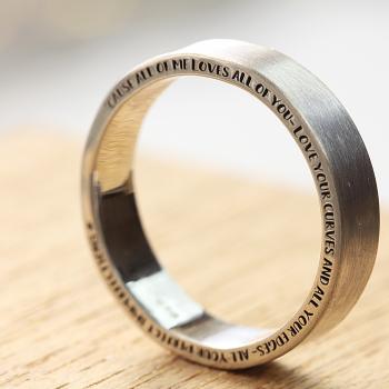 The HALO Engraved Ring