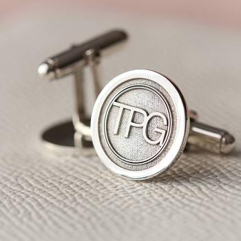 Personalised Silver Cufflinks