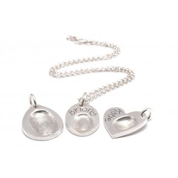 Individual Fingerprint Oval Pendant (classic range)