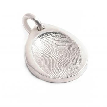 Individual Fingerprint Teardrop Charm (classic range)